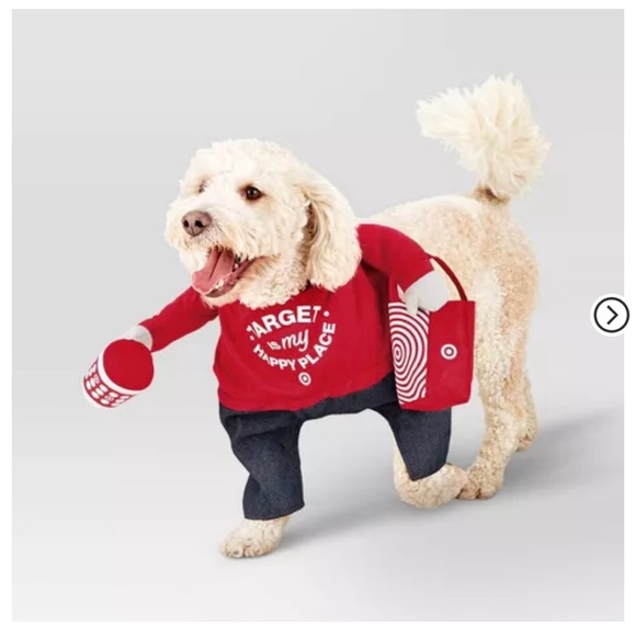 🎄🎁 gift for dog Red Target Dog Sweater large & slow feeding puzzle toy bundles - Picture 3 of 16
